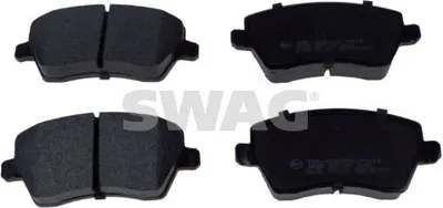 Produktbild von SWAG Bremsbeläge Satz Vorne Bremsklötze für RENAULT Clio III Schrägheck (BR0/1, CR0/1) 60 91 6523