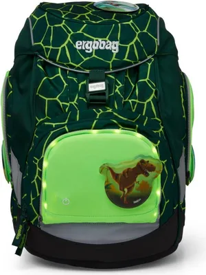 Zdjęcie produktu dla Ergobag Fluo LED Zip Set Green Akcesoria ERG-SLE-001-213