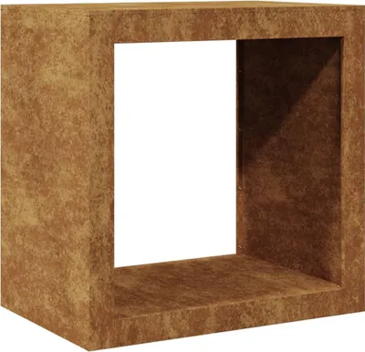 Image de vidaXL Étagère à bois de chauffage 60x40x60 cm Acier résistant aux intempéries