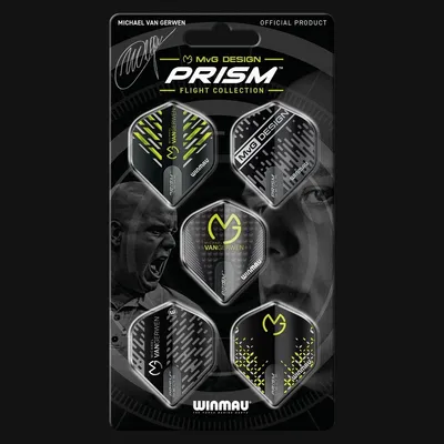Produktbild von Winmau Dartflights Winmau MvG Prism Dart Flight Collection