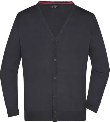 Produktbild von Klassische Baumwoll-Strickjacke black, Gr. M