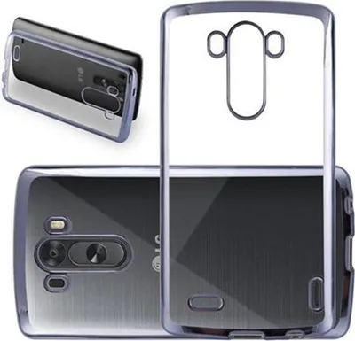 Produktbild von Cadorabo Hülle für LG G3 Etui in Schwarz Schutzhülle Handyhülle TPU Silikon Cover Case
