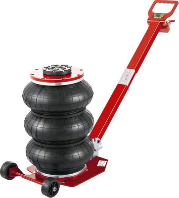 Produktbild von Famanu Pneumatischer Wagenheber 3 Ton - Hohe Hebehöhe von 140-450 mm