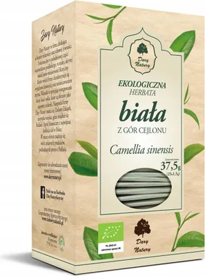 Obrázok produktu pre CEYLÓNSKÝ BIELY ČAJ,(25 x 1,5 g) 37,5 g - DARY NATURY