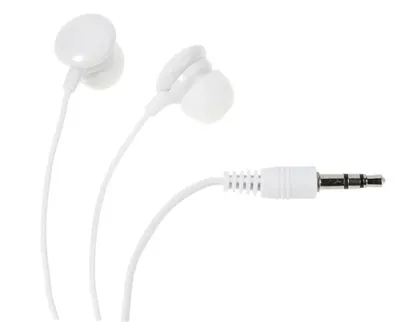 Image de ViVanco™Colour Buds Casque d'écoute intra-auriculaire filaire Musique Blanc