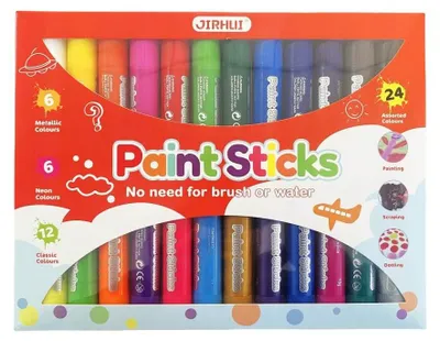 Obrázok produktu pre Bodkové fixky 24 farieb – 12 klasických, 6 neonových a 6 metalických
