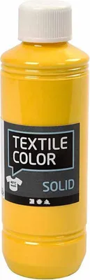 Immagine prodotto di Textile Color Vernice coprente per tessuti - Giallo, 250ml