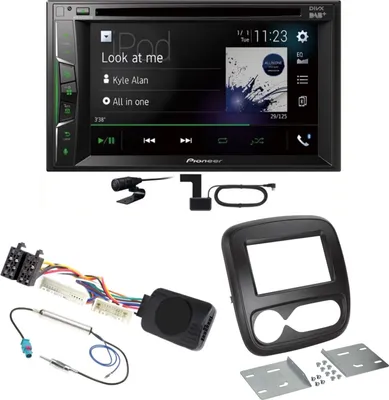Produktbild von Pioneer AVH-A3200DAB USB DAB+ MP3 Autoradio Bluetooth Einbauset für Fiat Talento
