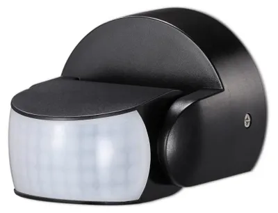 Produktbild von Arum® Infrarot-Bewegungsmelder für den Außenbereich, IP65, Wandsensor, schwarz,