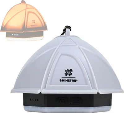 Obrázek produktu pro Přenosné kempingové světlo pro venkovní použití, dobíjení přes USB, kompaktní ruční lampa, bezdrátové světlo do stanu, plynule stmívatelné noční světlo