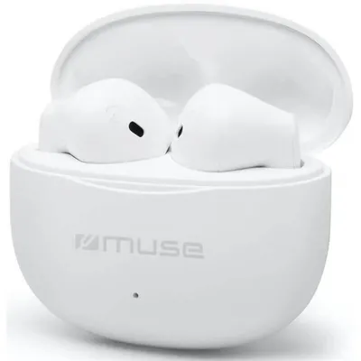 Obrázok produktu pre Muse M-270 TWS, True Wireless Stereo (TWS), Hovor / hudba, 31,4 g, Slúchadlá s mikrofónom, Biela