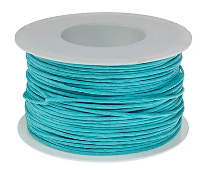 Produktbild von Papierdraht türkis - 27 - 2,00 mm 100 m