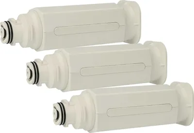 Produktbild von vhbw 3x Wasserfilter Filterkartusche Filter kompatibel mit Samsung RF28R6201SR Kühlschrank