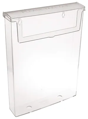 Image de Porte-brochures DIN A4 avec couvercle