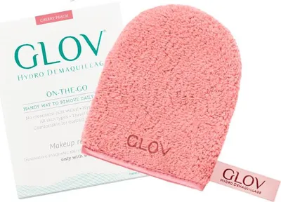 Produktbild von Glov On-The-Go-Cheeky Peach Rekawica do demakijażu, 1 sztuka