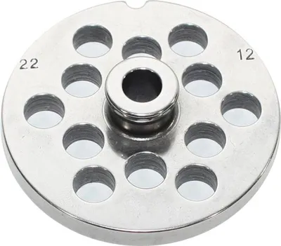 Immagine prodotto di Piastre In Acciaio Temprato Per Tritacarne Elettrici  - n°22 foro mm.12