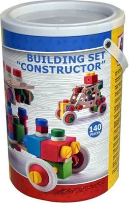 Produktbild von Woody Woody Konstrukteursset 140 Teile 90895