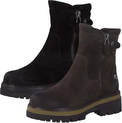 Produktbild von MARCO TOZZI Damen Stiefeletten Leder Boots 2-86400-27, Größe:41 EU, Farbe:Braun