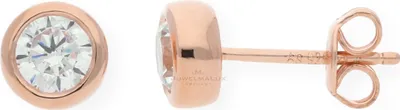 Produktbild von JuwelmaLux Ohrringe Silber 925 mit Zirkonia Roségold plattiert JL10-06-0512
