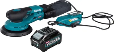 Produktbild von Makita BO 002 CGM1 Akku Exzenterschleifer 40 V max. 150 mm 5,0 mm Hub Brushless + 1x Akku 4,0 Ah - ohne Ladegerät