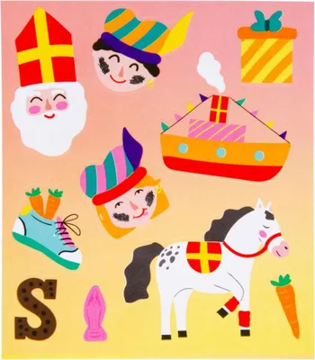 Produktbild von Duckiez-Aufkleber Sinterklaas