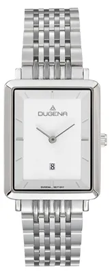 Produktbild von Dugena Damenuhr 4461078 Sienna, Quarz, weißes Zifferblatt, Edelstahl