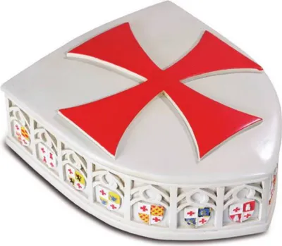 Produktbild von Schmuckdose Wappen der Templer 15cm