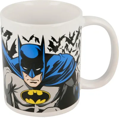 Produktbild von Batman Tasse 325ml Gotham City Keramikbecher im Geschenkset DC