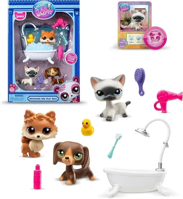 Zdjęcie produktu dla Littlest Pet Shop Zestaw do pielęgnacji SPA dla zwierząt