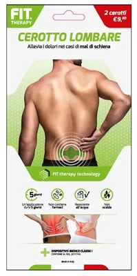 Immagine prodotto di Fit Therapy Cerotto Lombare 2 Pezzi