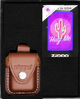 Produktbild von ZIPPO Feuerzeug Set RETRO CACTUS Geschenk Nr. 4