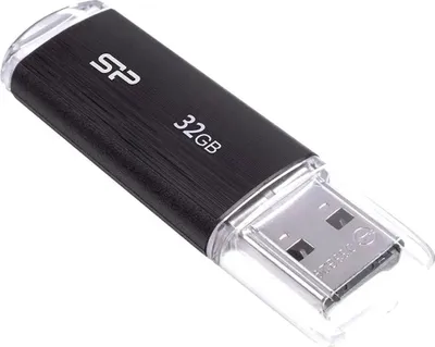 Zdjęcie produktu dla Silicon Power Ultima U02, 32 GB, USB Typu-A, 2.0, Pokrywka, 8 g, Czarny