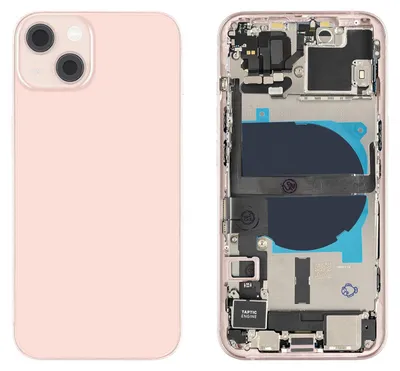 Produktbild von iPhone 13 Gehäuse mit Backcover Pink