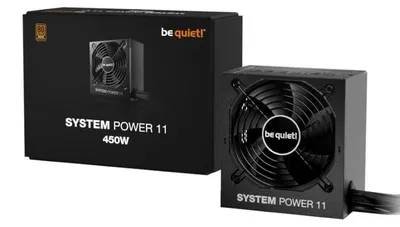 Imagen del producto de be quiet! BP009EU. Fuente de alimentación be quiet! System Power 11, 450W, 80+ Bronze