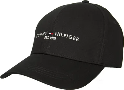 Immagine prodotto di Cappello baseball TOMMY HILFIGER JEANS cappellino regolabile con visiera articolo AM0AM07352 TH ESTABLISHED CAP, UNICA - ONE SIZE, Cotone 100%