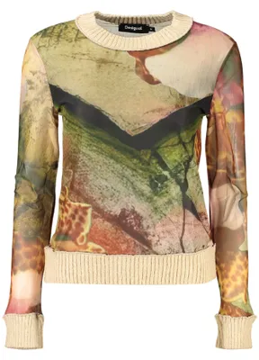 Imagen del producto de Suéter Beige Para Mujer De Desigual