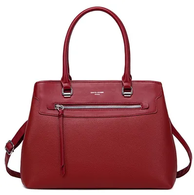 Produktbild von David Jones - Damen Handtasche Elegante - Henkeltasche Kunstleder - Stilvolle Schu