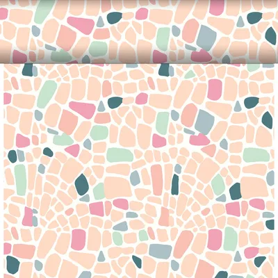 Produktbild von DUNI Dunicel Tischläufer Ocean Pebbles 0,4x24m