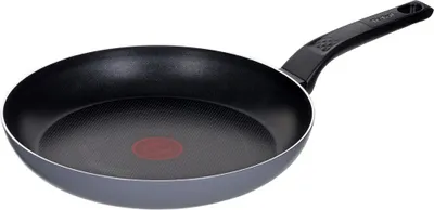 Productafbeelding van Tefal Easy Plus B5690453, Ronde, universele koekenpan, zwart, titanium coating, aluminium, thermische indicator