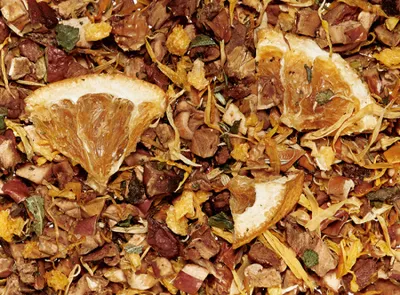 Produktbild von 1 kg Früchteteemischung Apfelsinentraum aromatisiert