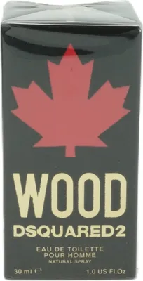 Produktbild von Dsquared2 Wood, Männer, 30 ml, Nicht nachfüllbare Flasche, Bergamotte, Zitrone, Mandarine, Kardamom, Ingwer, Veilchen (Blatt), Ambrox, Vetiver, Holz