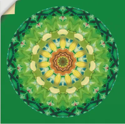 Produktbild von ARTland Wandbild, selbstklebend Mandala II Größe: 70x70 cm