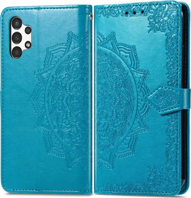 Produktbild von Samsung Galaxy A13 Hülle - Kunstleder - imoshion Klapphülle - Türkis