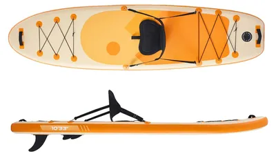 Obrázok produktu pre Nafukovacia paddleboard, robustná konštrukcia, kompletná súprava príslušenstva, rozmer 10x33x6 palcov