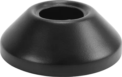 Produktbild von Stahl Schwarz Rohr Startseite Halsband Kegel 3/4" (25mm) 25mm Höhe