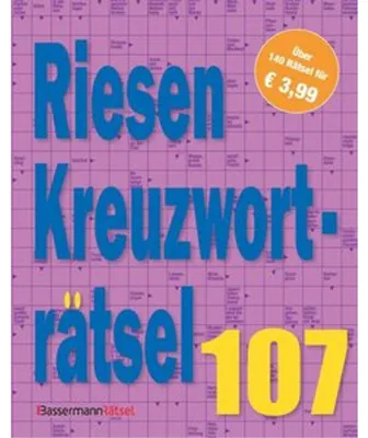 Produktbild von Riesen-Kreuzworträtsel 107 (5 Exemplare à 3,99 EUR)