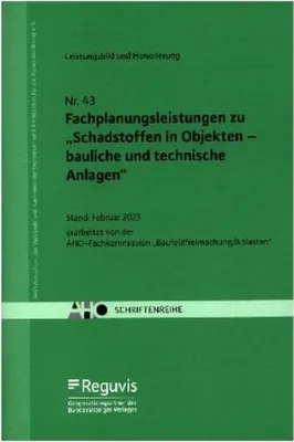 Zdjęcie produktu dla Fachplanungsleistungen zu "Schadstoffen in Objekten - bauliche und technische Anlagen"