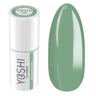 Produktbild von Yoshi | Yoshi Hybridlack 104 Grüner Drache - Grün - 6ml - H317 - Hybridlack Für Nägel