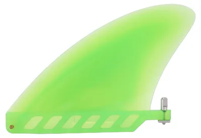 Produktbild von 4,6-Zoll-Surfbrettflosse, flexible, biegbare TPU-Paddelboard-Heckruder-Schraubenverriegelungsstruktur, Grün