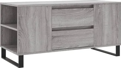Produktbild von vidaXL Couchtisch Grau Sonoma 102x44,5x50 cm Holzwerkstoff